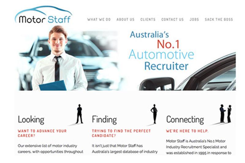 Motor Staff recruiting website