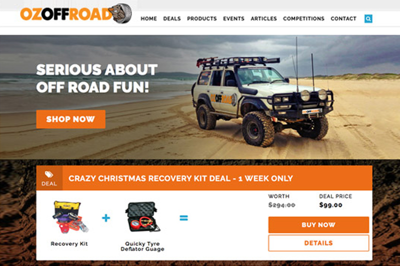 OzOffRoad website