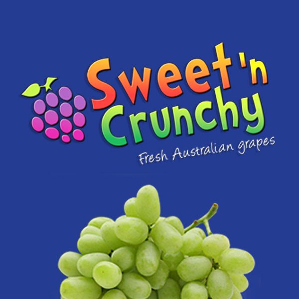 Sweet 'n Crunchy grapes brand